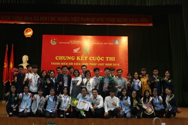 Cuộc thi Thanh niên với kiến thức pháp luật năm 2018