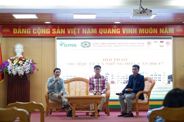 Giao lưu với các diễn giả chia sẻ về cuộc sống và đăng nhập dafabet tập tại Úc