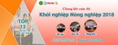 Chung kết Khởi nghiệp Nông nghiệp 2018