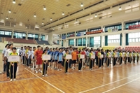 Khai mạc giải bóng chuyền cán bộ viên chức trường ĐH Nông nghiệp Hà Nội năm 2013