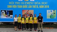 Olympic Hóa học sinh viên toàn quốc lần thứ IX, năm 2016