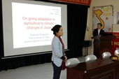 Seminar On-going adaptation in agriculture to climate changes in Japan