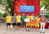 Bế mạc giải bóng đá truyền thống cán bộ viên chức trường năm 2013
