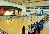 Bế mạc giải bóng chuyền cán bộ viên chức trường năm 2013