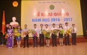 Lễ Khai giảng năm học 2016 - 2017