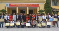 Tưng bừng học bổng mừng tân sinh viên K61 Học viện Nông nghiệp Việt Nam