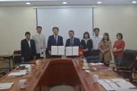 Ký kết các thỏa thuận hợp tác Khoa Sinh thái và Môi trường, Đại học quốc gia Kyungpook – Hàn Quốc