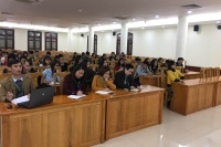 Đoàn Thanh niên Học viện tổ chức tập huấn Đại hội Liên chi đoàn nhiệm kỳ 2017-2019
