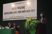 Hội nghị cán bộ, công chức, viên chức Học viện Nông nghiệp Việt Nam năm 2017