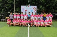 Giao hữu bóng đá Nam và Nữ giữa Đội bóng BCH Đoàn Thanh niên và Đội bóng BCH Hội sinh viên Học viện