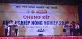 Hướng tới Chung kết Khởi nghiệp Nông nghiệp 2017