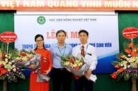 Lễ ra mắt Trung tâm Quan hệ công chúng và Hỗ trợ sinh viên – Học viện Nông nghiệp Việt Nam