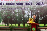 Học viện ra quân Tết trồng cây Xuân Mậu Tuất 2018