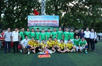Lần đầu tiên Liên quân phòng ban vô địch giải bóng đá CBVC