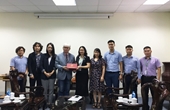 Phát triển hợp tác với Đại học quốc gia Incheon, Hàn Quốc