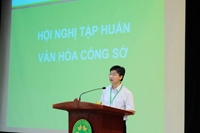 Hội nghị tập huấn văn hóa công sở cho cán bộ, viên chức Học viện Nông nghiệp Việt Nam
