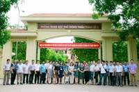 Cán bộ, viên chức Học viện Nông nghiệp Việt Nam thực hiện công tác coi thi THPT Quốc gia 2019 tại Bắc Ninh