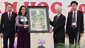 Tổng Bí thư Nguyễn Phú Trọng dự Lễ khai giảng Học viện Nông nghiệp Việt Nam