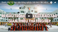 Học viện Nông nghiệp Việt Nam liên kết trong đào tạo