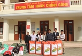 Học viện hỗ trợ huyện Đà Bắc – Hòa Bình khắc phục khó khăn sau lũ