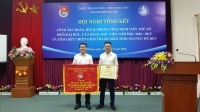 Đoàn TNCS Hồ Chí Minh Học viện nhận Bằng khen của Trung ương Đoàn và Cờ thi đua xuất sắc của Thành đoàn Hà Nội