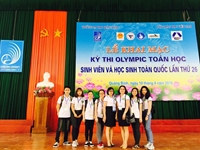 Kết quả thi Olympic Toán học sinh viên và học sinh toàn quốc năm 2018