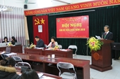 Hội nghị cán bộ viên chức khoa môi trường năm 2018