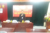 HỘI NGHỊ CÁN BỘ -VIÊN CHỨC KHOA MÔI TRƯỜNG NĂM HỌC 2015-2016