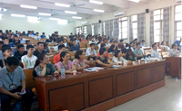 Khoa Môi trường tổ chức gặp gỡ tân sinh viên khóa K63