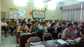 HỘI NGHỊ ĐÁNH GIÁ HOẠT ĐỘNG NGHIÊN CỨU KHOA HỌC NĂM 2017 CỦA CÁN BỘ TRẺ HƯỚNG TỚI KỶ NIỆM 5 NĂM THÀNH LẬP KHOA MÔI TRƯỜNG