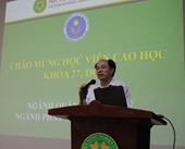 Lễ khai giảng các lớp Cao học khóa 27 năm 2018