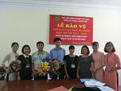 Bảo vệ KLTN cho sinh viên k59 ngành SPKTNN và SPKT và khuyến nông tại Khoa Sư phạm và Ngoại ngữ