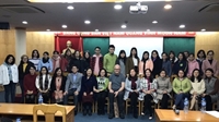 Hội thảo ngày 12 12 2018 của nhóm NCM Ngôn ngữ học ứng dụng Tiếng Anh - Khoa Sư phạm và Ngoại ngữ