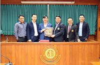 Mou signing ceremony between faculty of Land management, Vietnam national University of Agriculture and faculty of Forestry, Kasetsart University