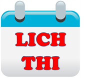 LỊCH THI VÀ DANH SÁCH SV ĐỢT 1 K63 HỌC KỲ II NĂM HỌC 2018 - 2019