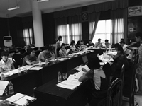Cuộc họp đánh giá chéo CTTT với khoa Nông học