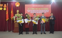 Lễ bổ nhiệm lãnh đạo các đơn vị