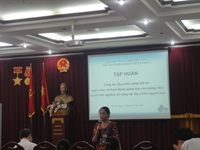 Tập huấn và rút kình nghiệm về “Công tác lấy ý kiến người học về hoạt động giảng dạy của giảng viên”