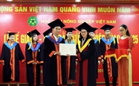 Master’s Degree Graduation Ceremony of K25