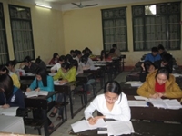 Phong trào tự học tại giảng đường của Sinh viên Trường đại học Nông nghiệp Hà Nội