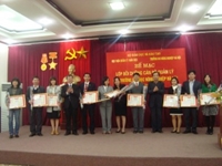 Lễ Tổng kết lớp Cán bộ quản lý Khoa, Phòng, Bộ môn trường Đại học Nông nghiệp Hà Nội