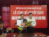 Lễ công bố Quyết định nâng cấp Trung tâm Kỹ thuật Tài nguyên Đất và Môi trường trực thuộc Trường