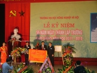 Lễ mittinh kỷ niệm 55 năm ngày thành lập Trường và khai giảng năm học mới 2011 – 2012