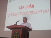 Tập huấn sinh viên tình nguyện hè năm 2012
