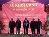 Lễ khởi công gói thầu thi công xây lắp đầu tư xây dựng trung tâm thực hành nuôi trồng thủy sản nước ngọt
