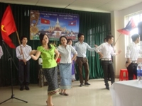 Tưng bừng ngày Tết cổ truyền dân tộc Lào tại trường Đại học Nông nghiệp Hà Nội