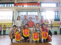 Lễ bế mạc giải bóng rổ nam sinh viên Trường Đại học Nông nghiệp Hà Nội mở rộng lần thứ VI