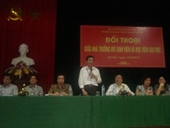 Đối thoại giữa lãnh đạo Nhà trường với sinh viên, học viên cao học năm 2012