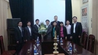 Khoa Cơ Điện tiếp và làm việc với đoàn Trường Đại học Nam Kinh - Trung Quốc