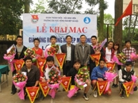 Lễ khai mạc Giải bóng rổ sinh viên Trường đại học Nông nghiệp Hà Nội mở rộng lần thứ VII